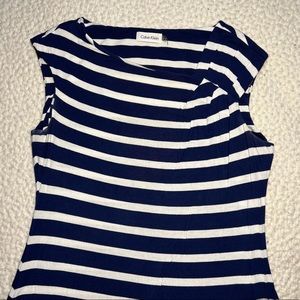 Calvin Klein Striped Dress